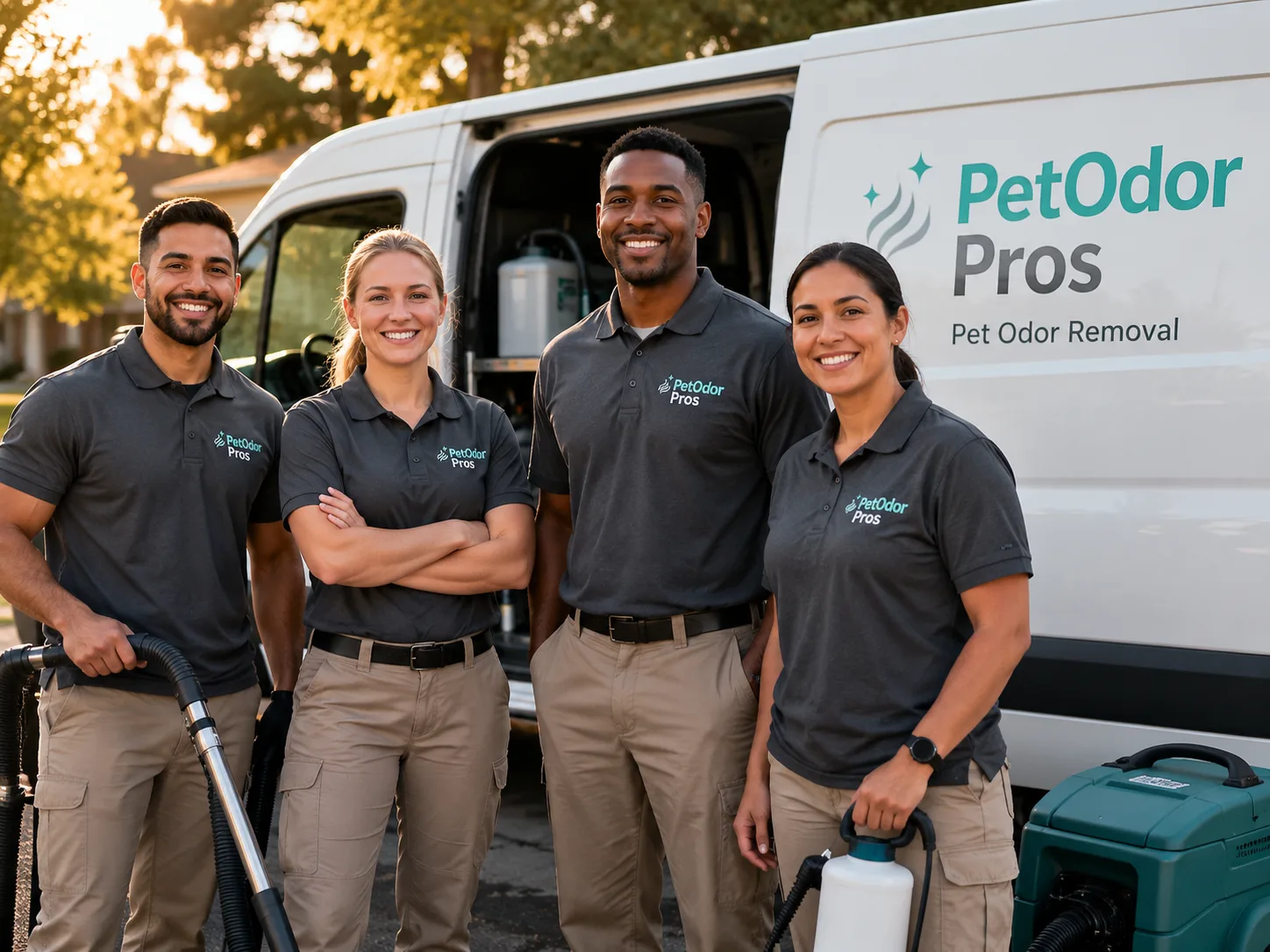 Pet Odor Removal team serving Call, TX